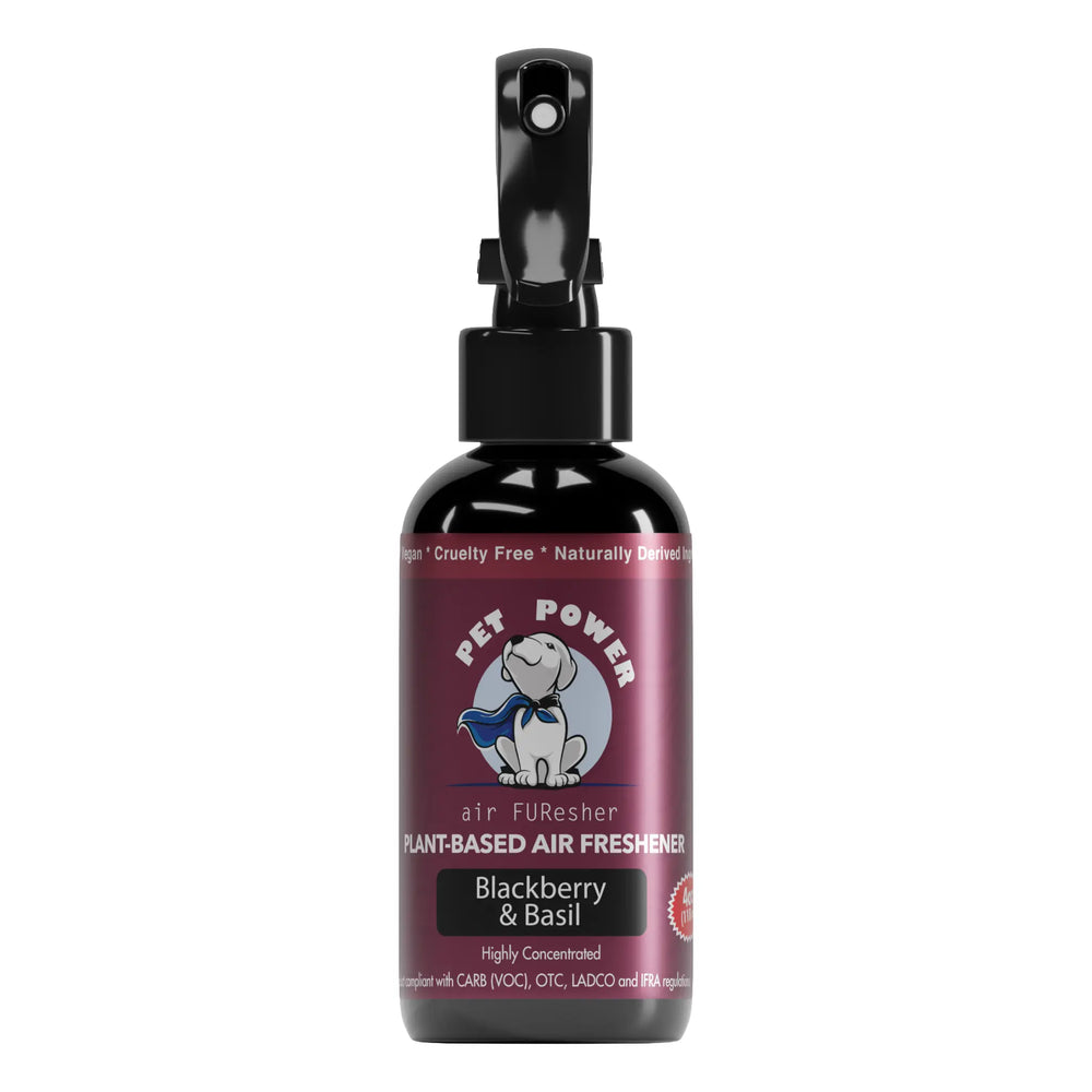 Pet Power Plant-Based Air Freshener - Blackberry & Basil Scent