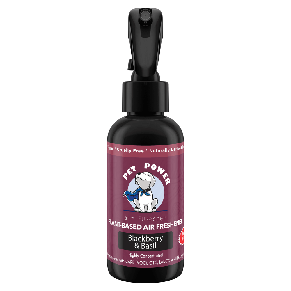 Pet Power Plant-Based Air Freshener - Blackberry & Basil Scent