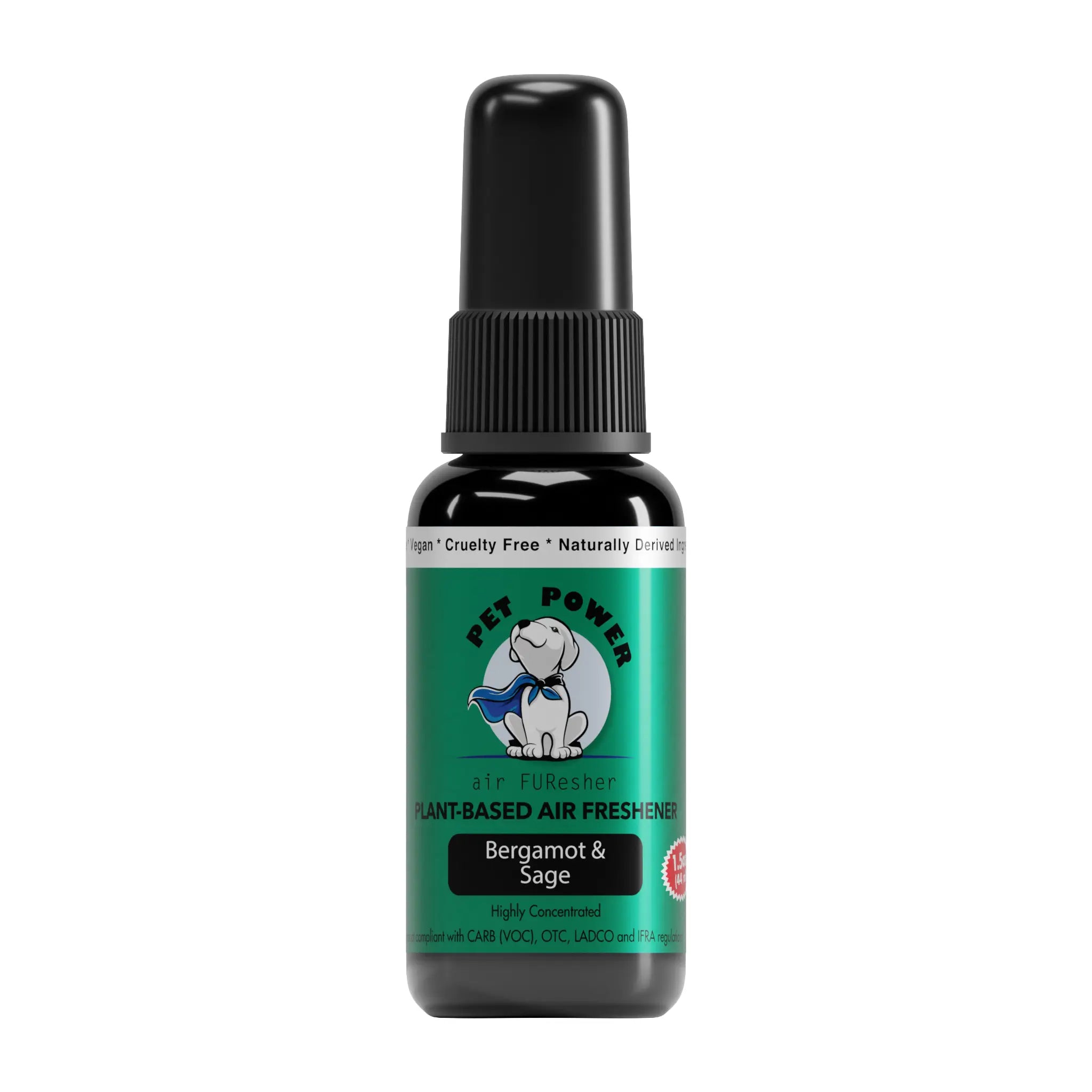 Pet Power Plant-Based Air Freshener - Bergamot & Sage Scent