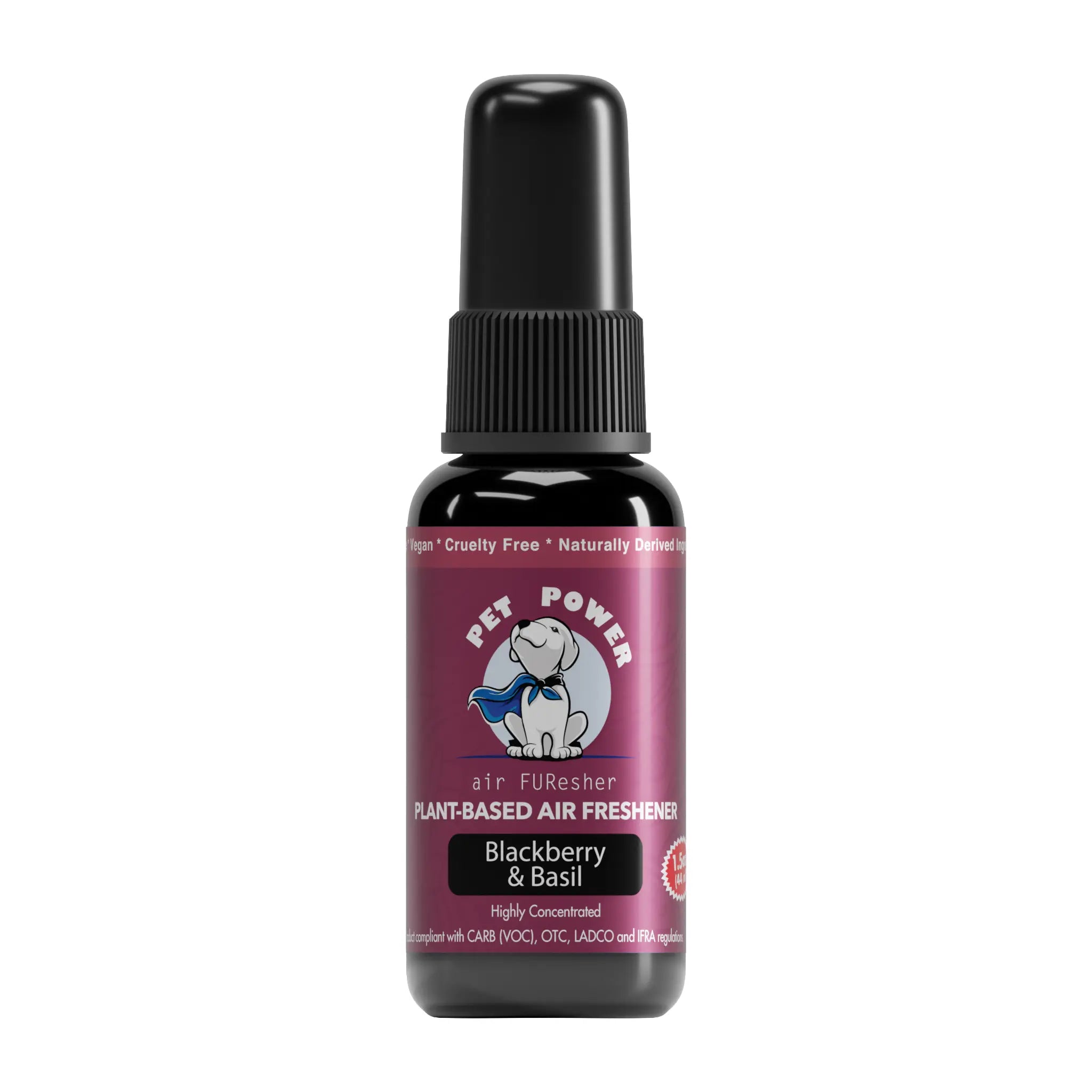 Pet Power Plant-Based Air Freshener - Blackberry & Basil Scent