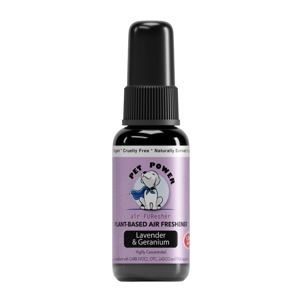 Pet Power Plant-Based Air Freshener - Lavender & Geranium Scent