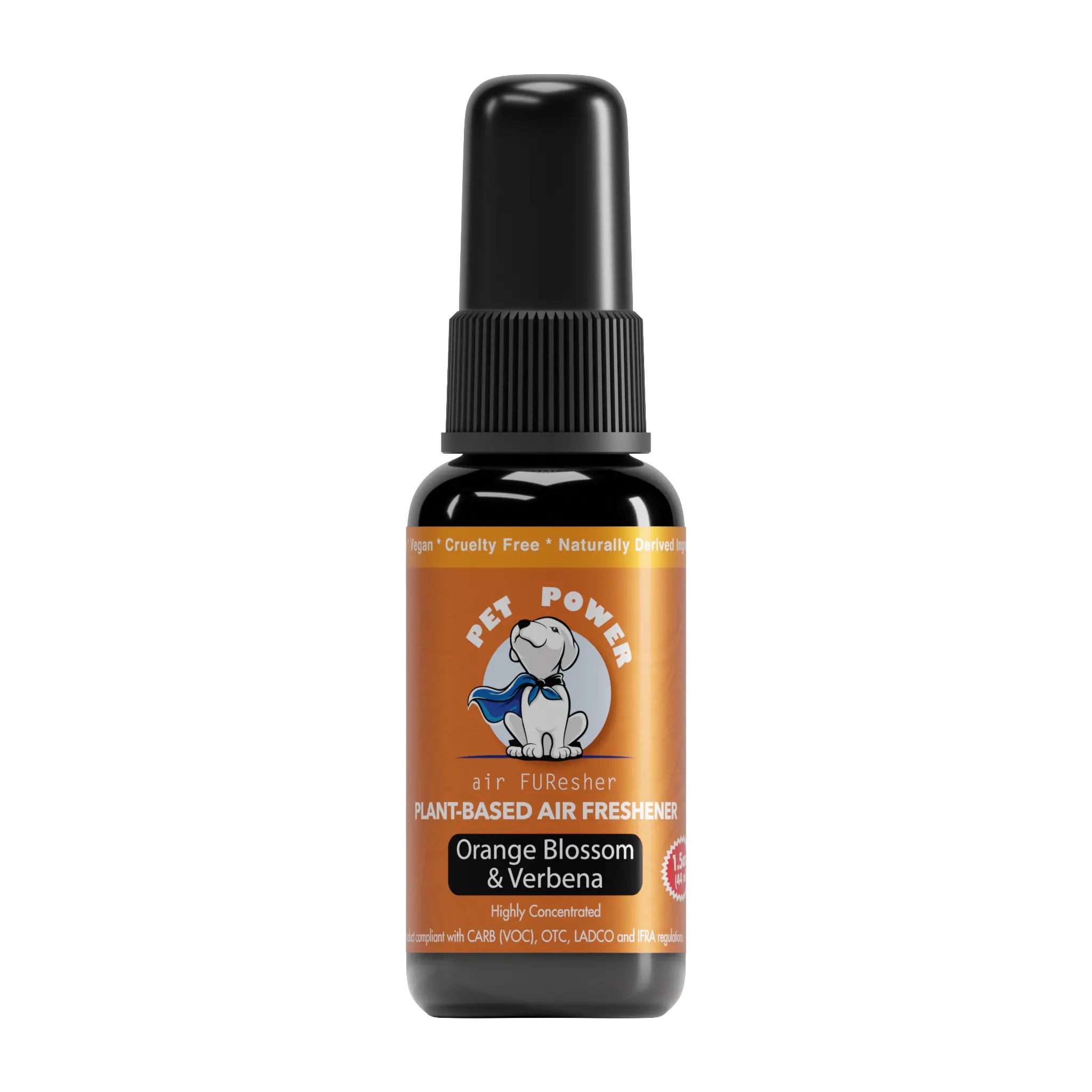 Pet Power Plant-Based Air Freshener - Orange Blossom & Verbena Scent
