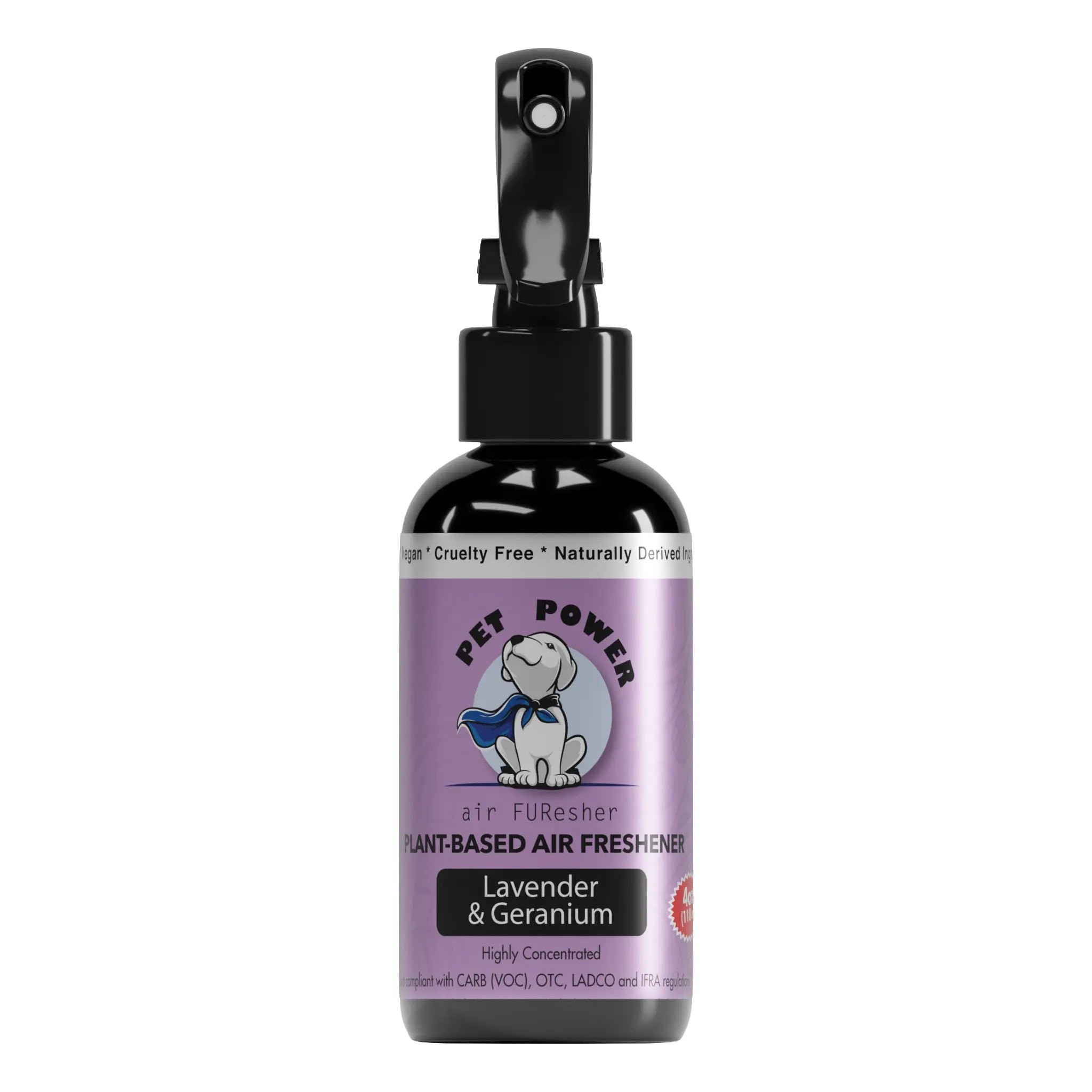 Pet Power Plant-Based Air Freshener - Lavender & Geranium Scent