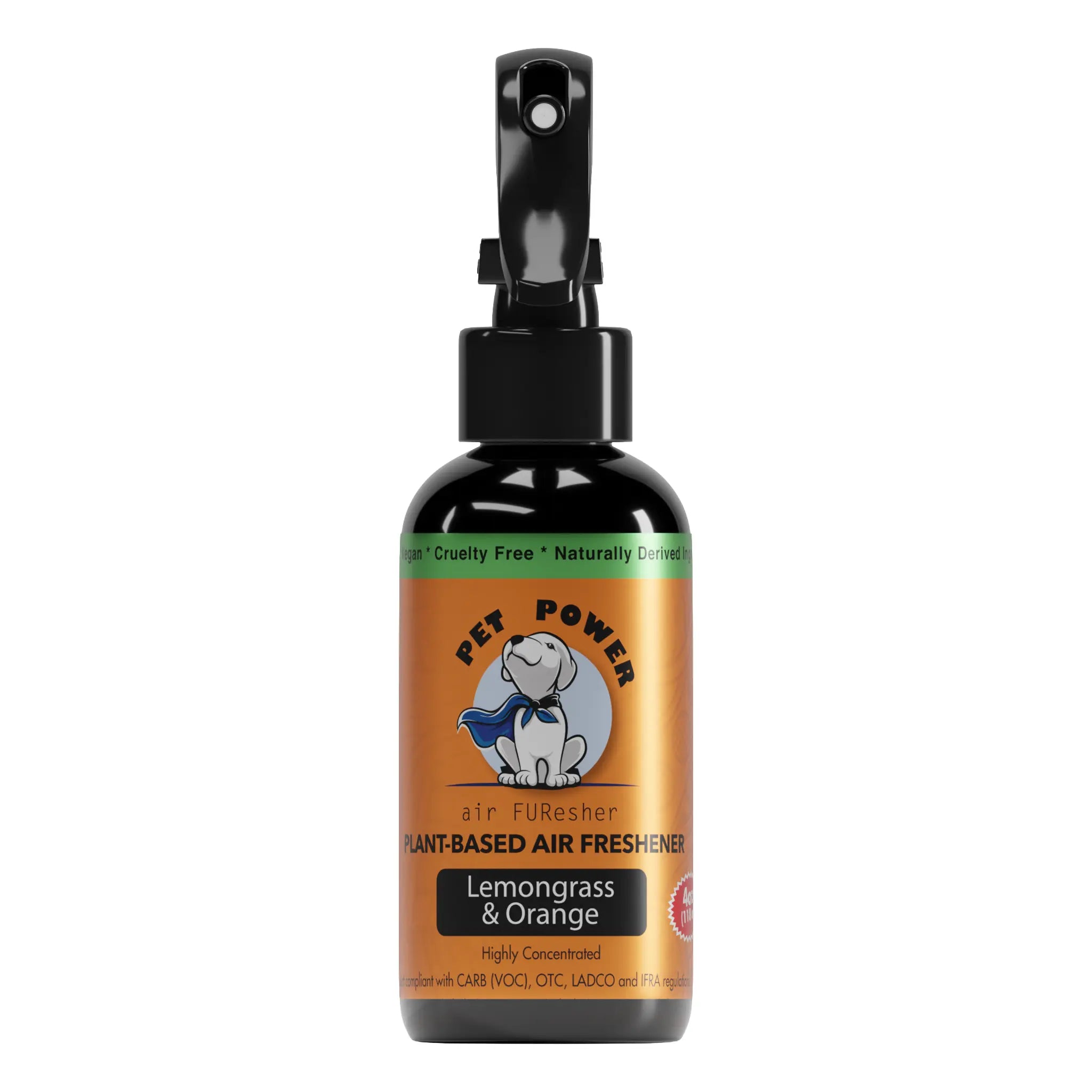 Pet Power Plant-Based Air Freshener - Lemongrass & Orange Scent