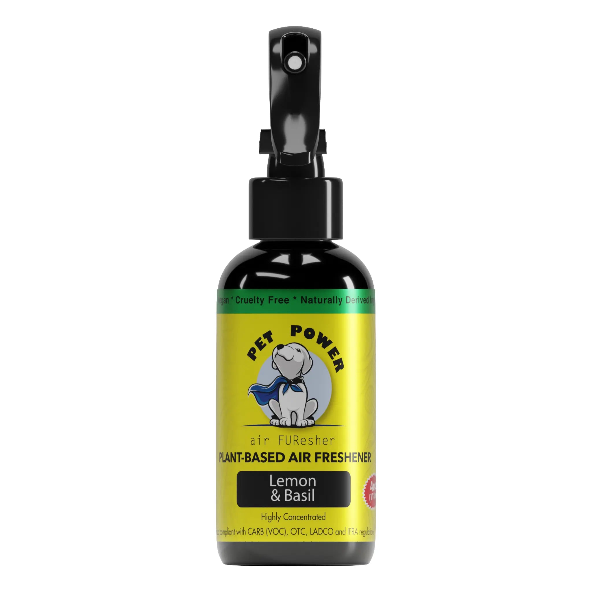 Pet Power Plant-Based Air Freshener - Lemon & Basil Scent