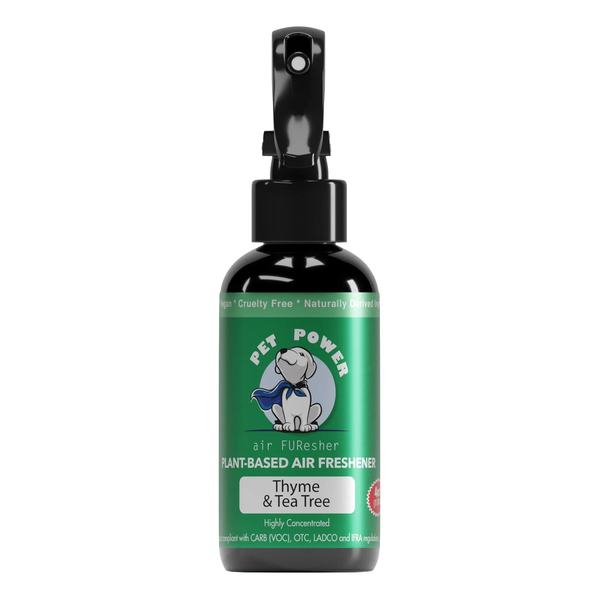 Pet Power Plant-Based Air Freshener - Thyme & Tea Tree Scent