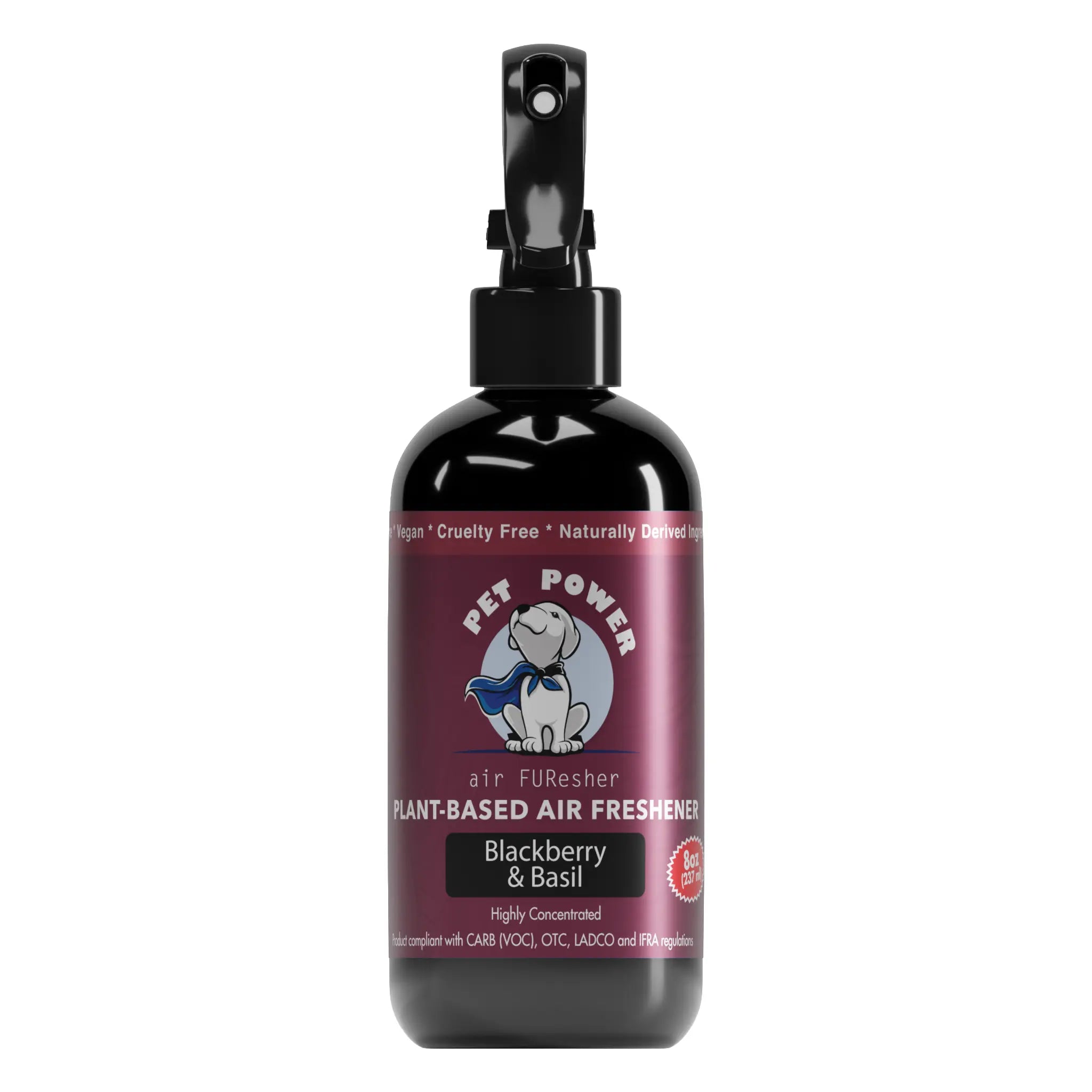 Pet Power Plant-Based Air Freshener - Blackberry & Basil Scent