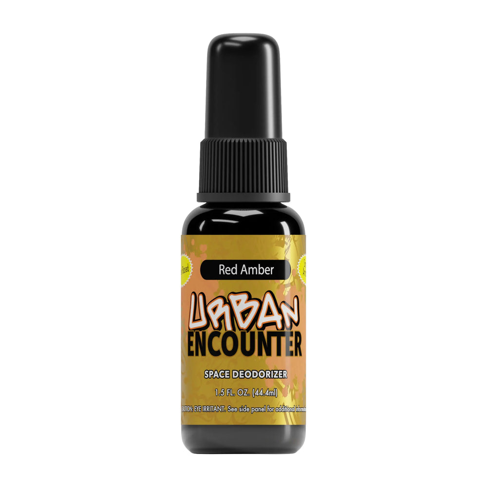 Urban Encounter Premium Water-Based Space Deodorizer, 1.5 fl. oz. (44ml), Red Amber Scent