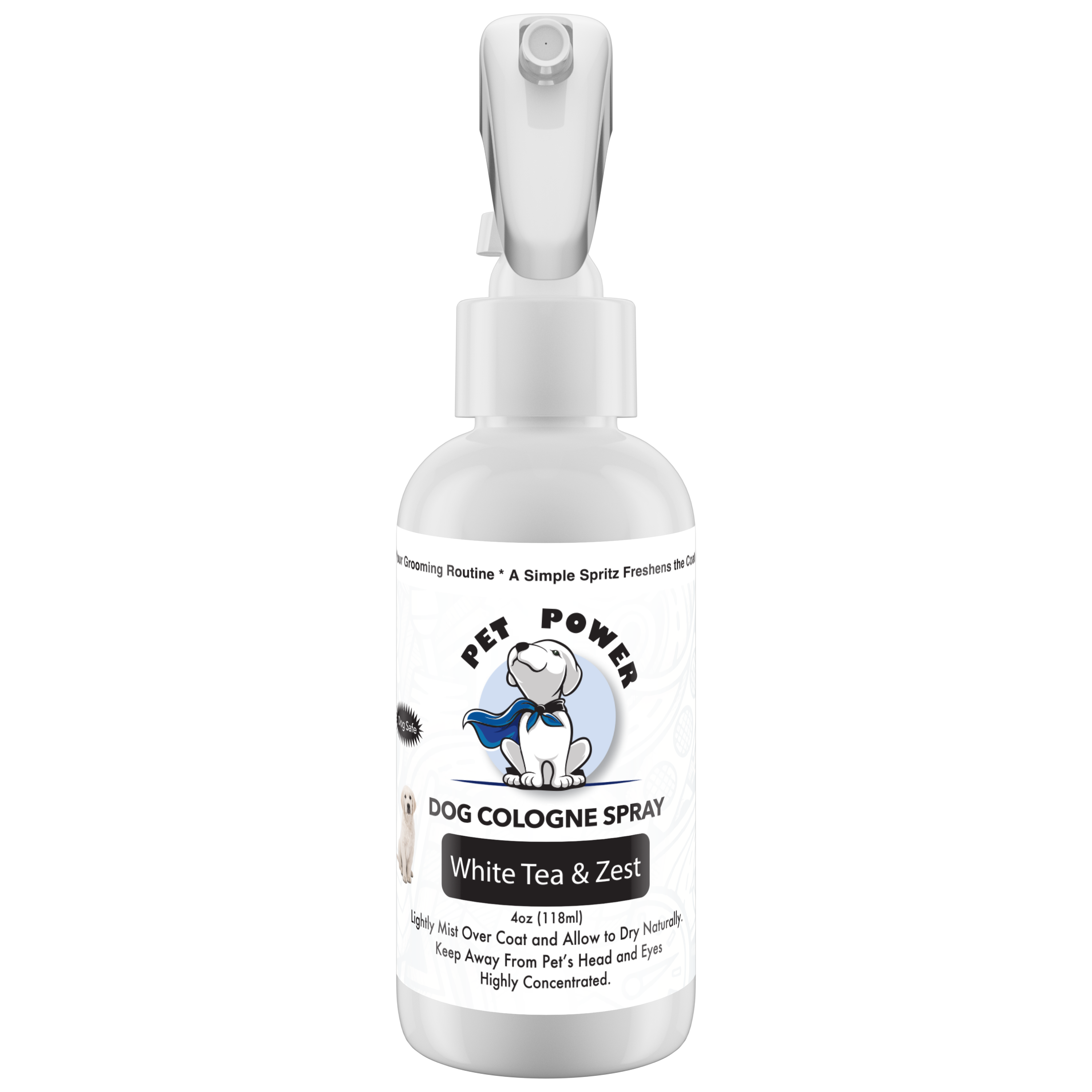 Dog grooming cologne shop spray
